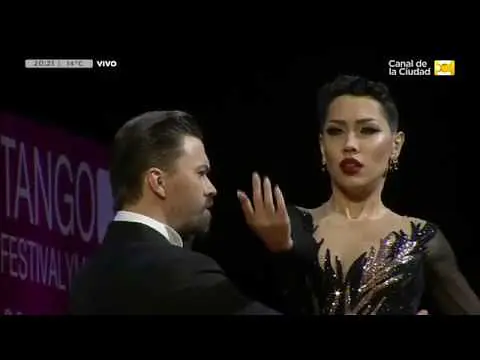 Video thumbnail for Dmitry Vasin & Sagdiana Hamzina, Solo Tango Orquesta "Los Mareados"