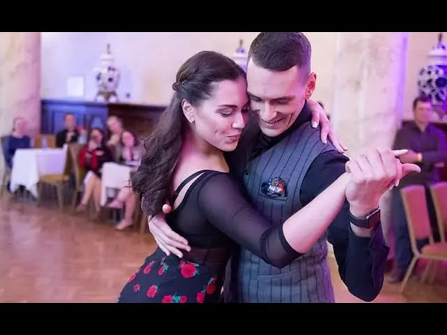 Video thumbnail for La milonga  de Buenos Aires, music Solo Tango, dance Dmitry Krupnov & Maria Orlova