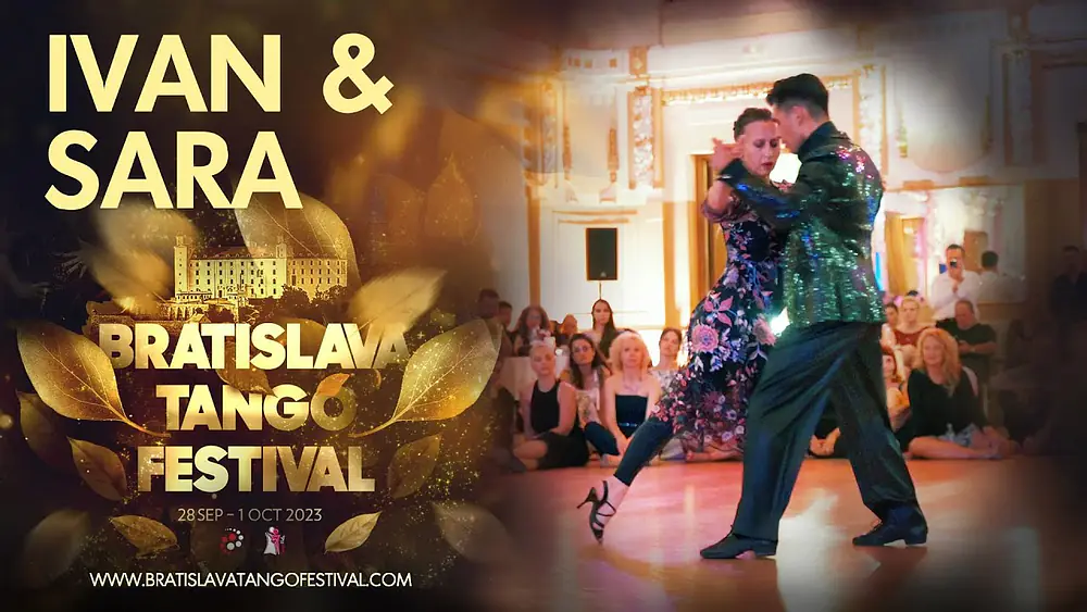 Video thumbnail for Ivan Terrazas & Sara Grdan @Bratislava Tango Festival 2023 - Ensueños, Nuevo Quinteto Real