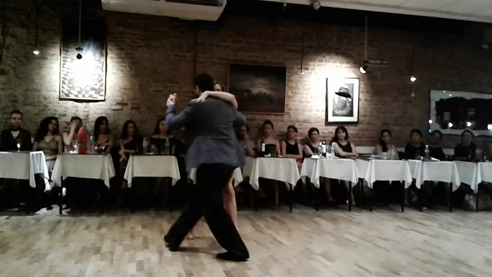 Video thumbnail for Bailaron Marina Ordoñez & Nicolás Crededio, en la milonga Los Cachirulos. Part.2 - 17/06/17