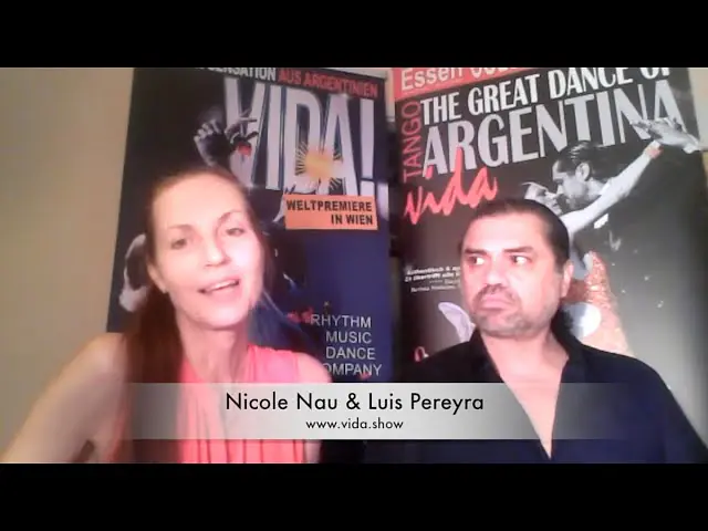 Video thumbnail for Interview mit Nicole Nau und Luis Pereyra bei TANGO ON AIR