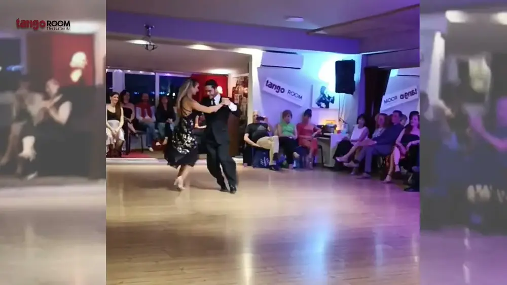 Video thumbnail for Alexander Mocanda & Martina Waldman - show Francia (στο Tango Room Thessaloniki)