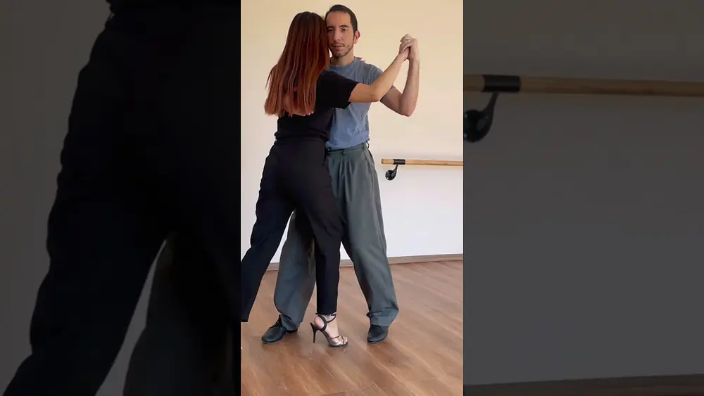 Video thumbnail of Practicing Tango!💃🥰 #tango #探戈 #dance #argentinatango