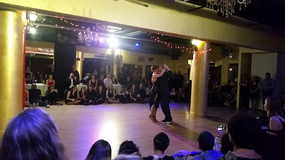 Video thumbnail for Argentine tango dancers: Angeles Chanaha & Kristian Velazquez - Despacito