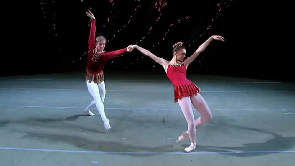 Video thumbnail for Ballet "Rubies". Irina Golub and Andrian Fadeyev. Балет “Рубины“. Ирина Голуб и Андриан Фадеев.