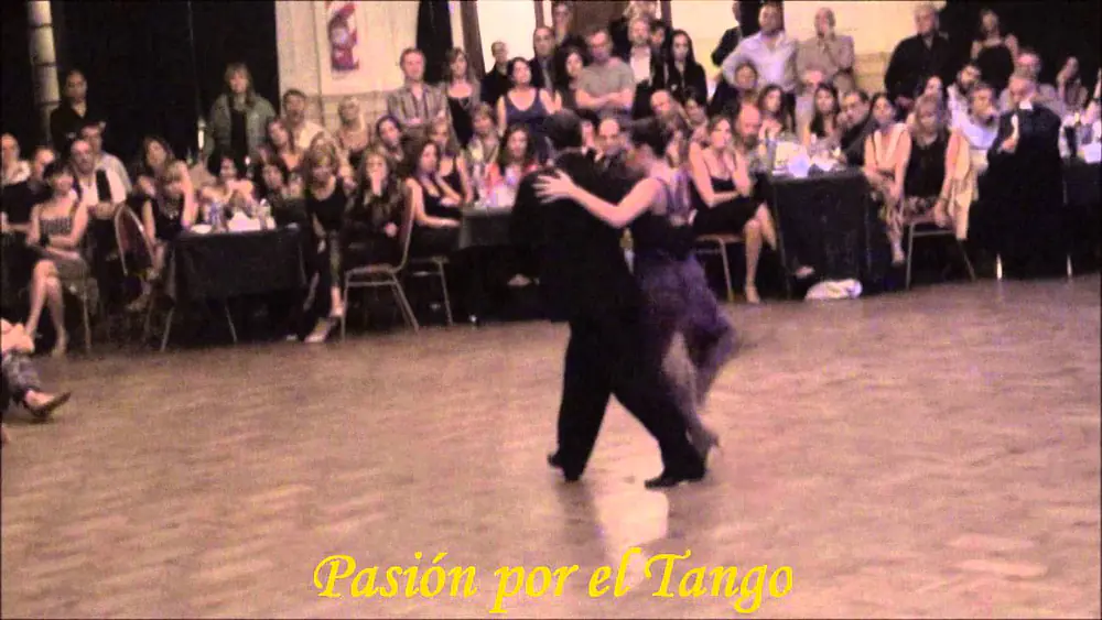 Video thumbnail for MANUELA ROSSI y JUAN MALIZIA Bailando el Tango RECUERDO en YIRA YIRA MILONGA