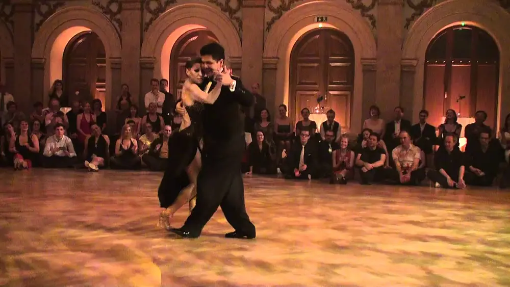 Video thumbnail for Sebastian Arce & Mariana Montes, Frostbite tango 2012, milonga 2