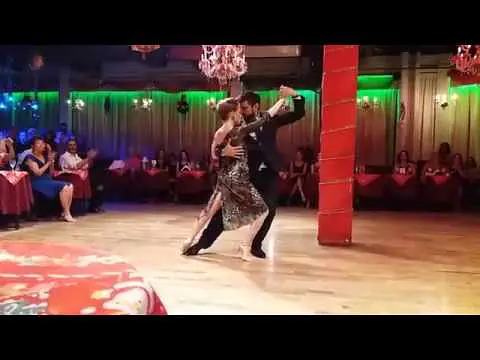 Video thumbnail for 1/3 - Magdalena Gutierrez y Germán Ballejo - Milonga de los Domingos