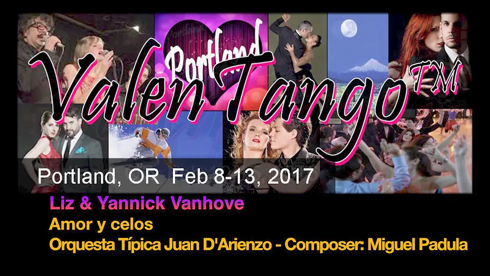 Video thumbnail for Liz & Yannick Vanhove - Amor y celos - Orquesta Típica Juan D'Arienzo - ValenTango 2017