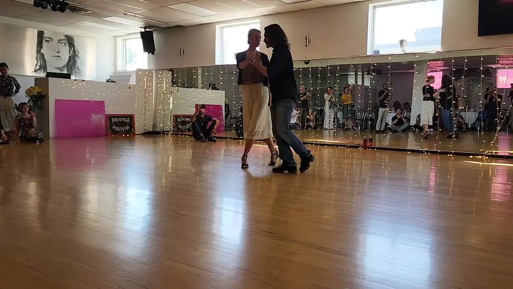 Video thumbnail for Argentine tango workshop: Jessica Stserbakova & Somer Surgit - planeos