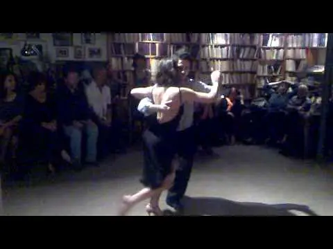 Video thumbnail for Haris Hatzimihail y Malika Pitou-Nicolier - Milonga Parakultural A