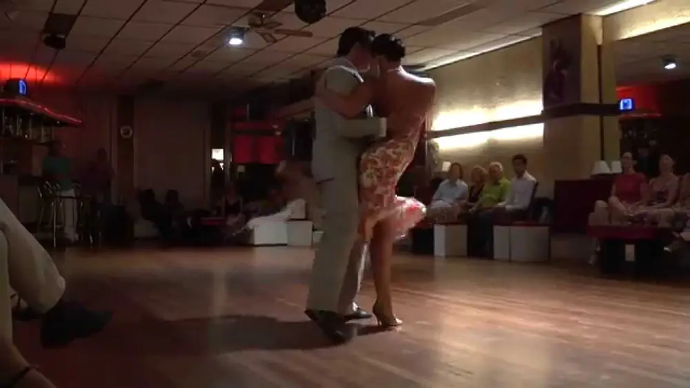 Video thumbnail for Edwin Espinosa & Alexa Yepes (4) in La Milonga Firulete "La Serenata"A.Castillo