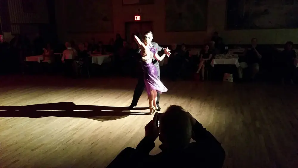 Video thumbnail for Argentine tango: Analía Centurión & Jermias Fors - Danzarin