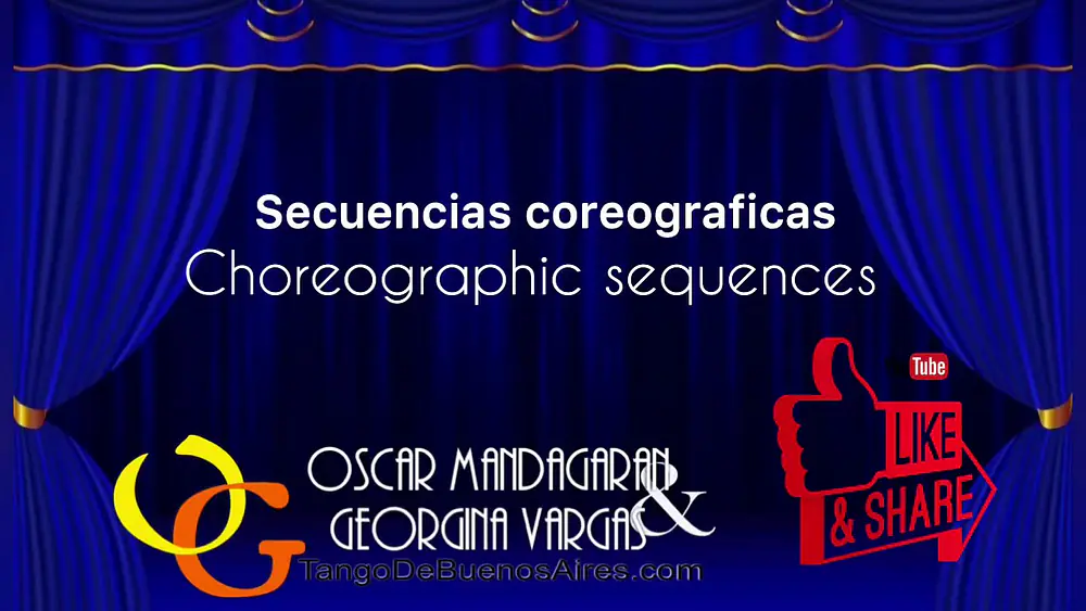 Video thumbnail for Secuencias Vintage TANGO #SHOW Boleo, sacada, sentada, Adagio Georgina Vargas Oscar Mandagaran