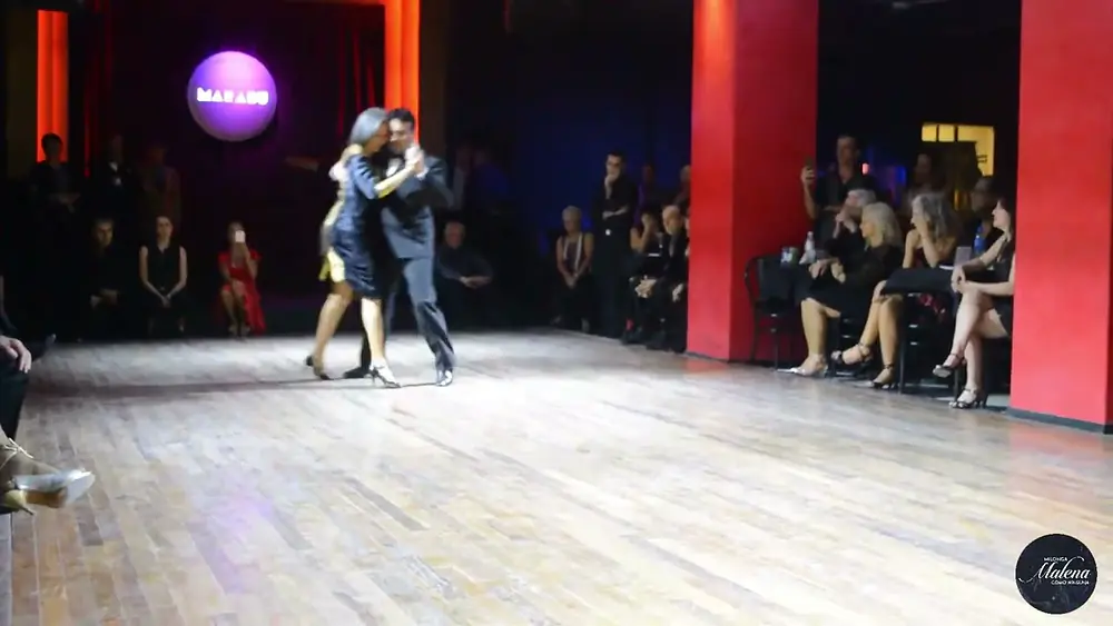 Video thumbnail for Natacha Poberaj & Carlos Rivarola en Milonga Malena "COMO NINGUNA"!!! 2/3