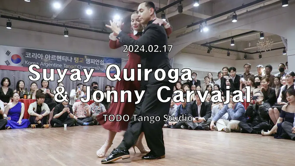 Video thumbnail for [ Tango ] 2024.02.17 - Suyay Quiroga & Jonny Carvajal - Show.No.2