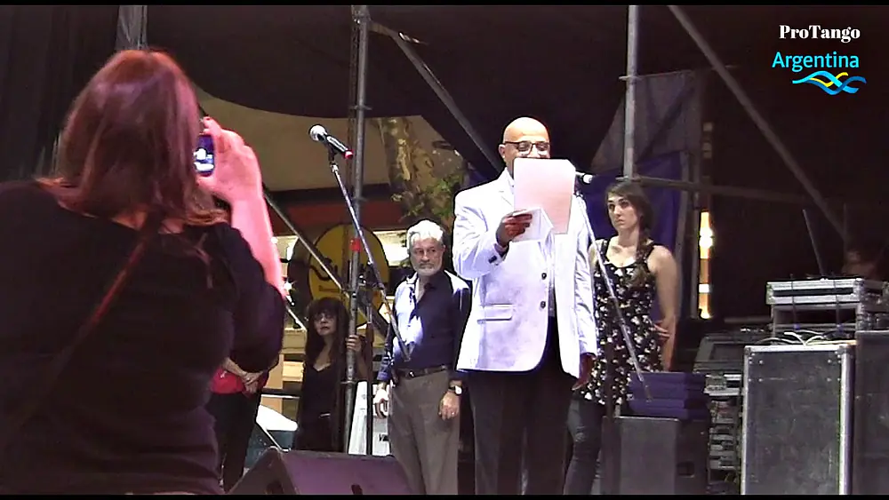 Video thumbnail for Olga Besio,  premio Embajadores del Tango, de ProTango, auspicio de UNESCO