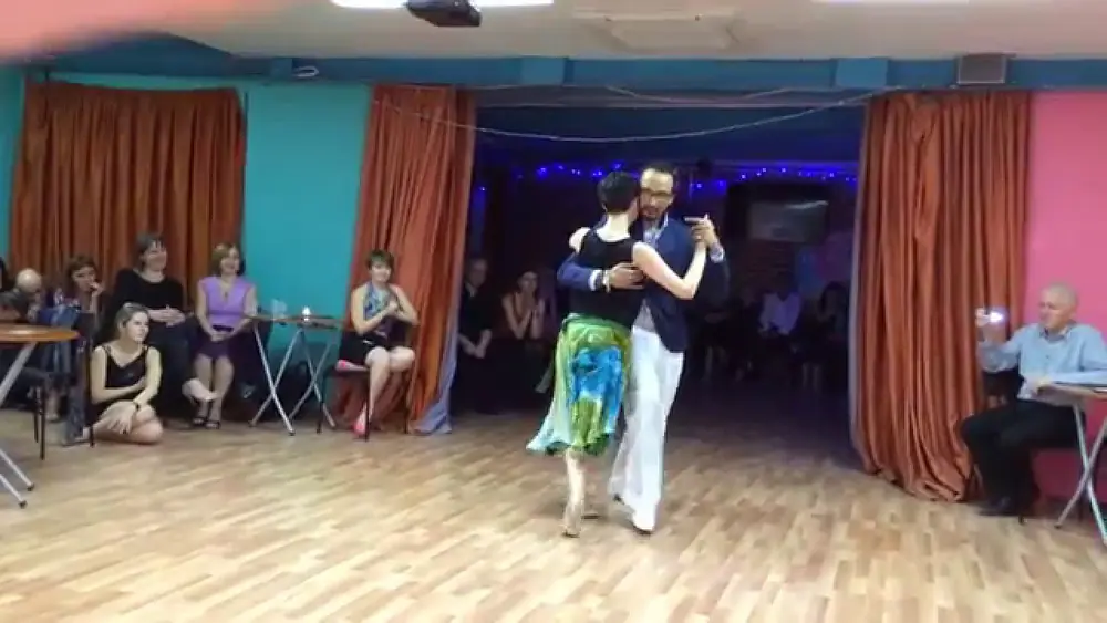 Video thumbnail for Angelina Zubko & Rony Joel: Milonga "Medialuna" part IV. Moscow.