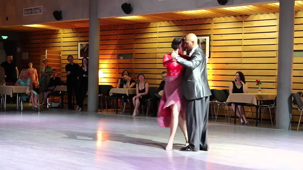 Video thumbnail for Jorge Talquenca & Irina Miroshnichenko, 2-3, Russia, Moscow, Milonga "Me Gusta", 04.03.2016
