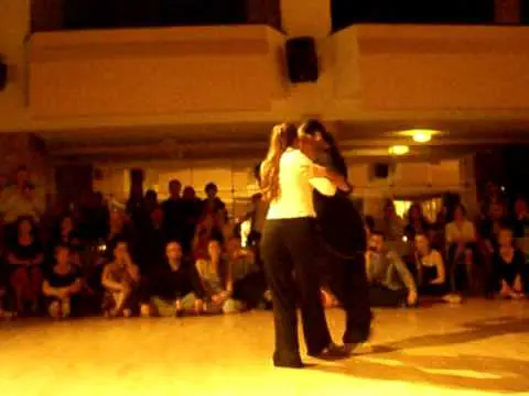 Video thumbnail for Ariadna Naveira and Mariangeles Caamano are dancing at 7th Ljubljana Tango Festival - 2011-03-27