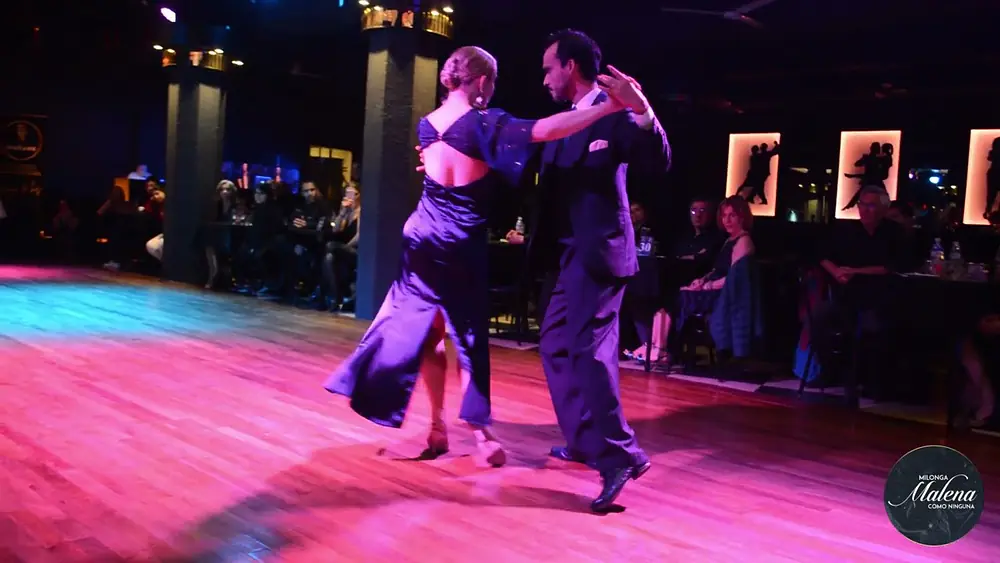 Video thumbnail for Liza Rosales & Juan Manuel Rosales en Milonga Malena "COMO NINGUN!! 1/4