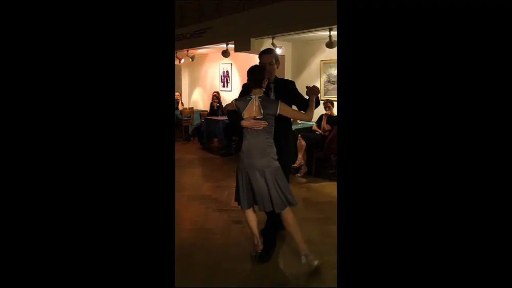 Video thumbnail for Tango: Isabelle Maron and Juerge Marke, 22/12/2013, Social Tango Salon Weekend - Day 3