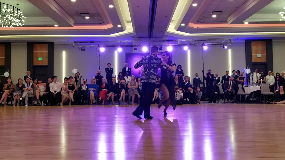 Video thumbnail for Ezequiel Jesus Lopez and Camila Alegre - performance at Nora's tango week on July 6, 2019 (2 of 2)