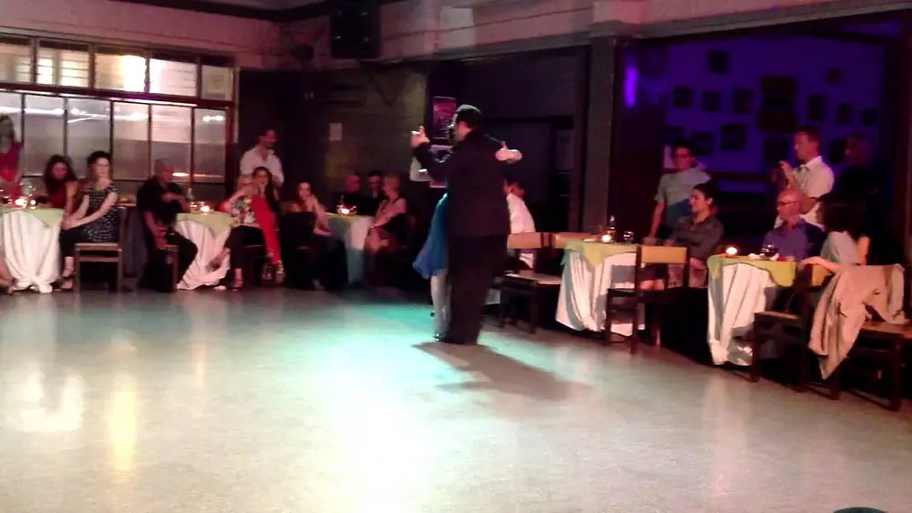 Video thumbnail for Paola Tacchetti y José Luis Ferraro."Al Pasar", Ricardo Tanturi