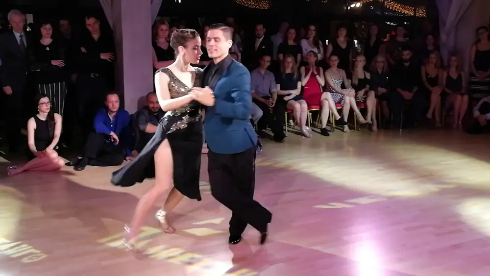 Video thumbnail for Alejandro Ferreyra y Fernanda Grosso,  en Moscú, 19.04.2019, 3-4. Vigor Paskevich Tango.