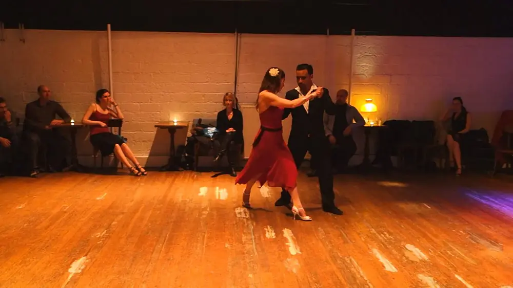 Video thumbnail for Tango: Laura Charlotte and Martin Villafañe 28/2/2014, Cellule 133a, Brussels (4 dances)