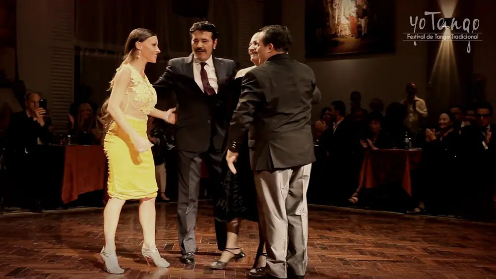 Video thumbnail for María Rivarola & Carlos Rivarola and Stella Missé & Hernán Alvarez Prieto @ yoTango