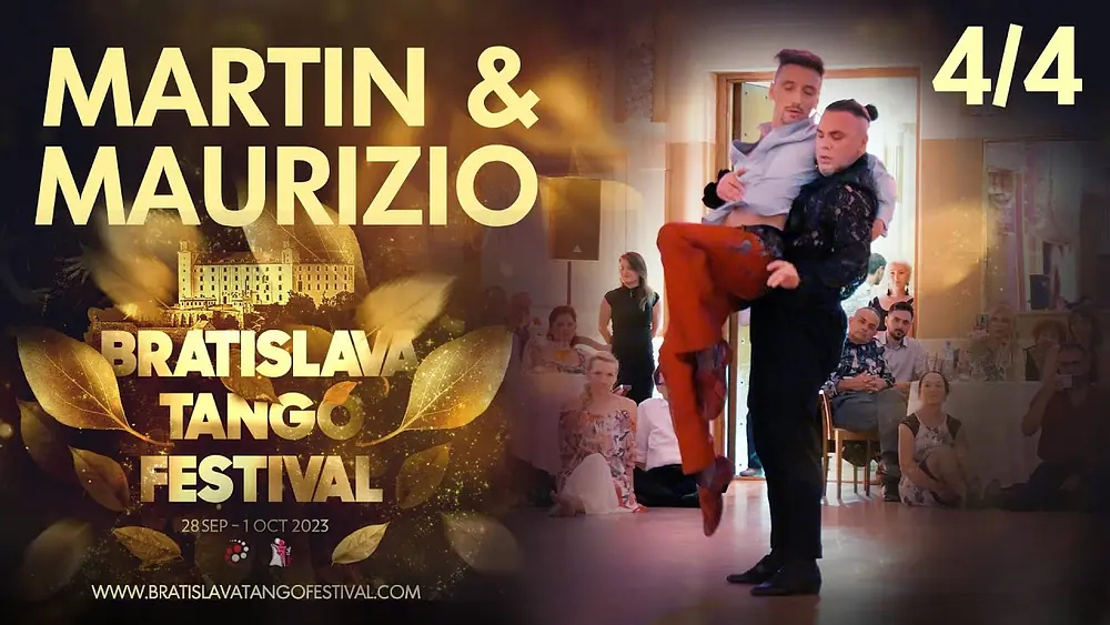 Video thumbnail for Martín Maldonado & Maurizio Ghella @Bratislava Tango Festival 2023  4/4 - Oblivion, Piazzolla
