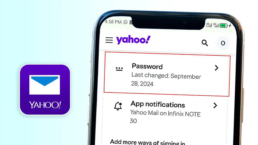 Video thumbnail of Yahoo Mail Password Change on Android/iPhone – Full Walkthrough