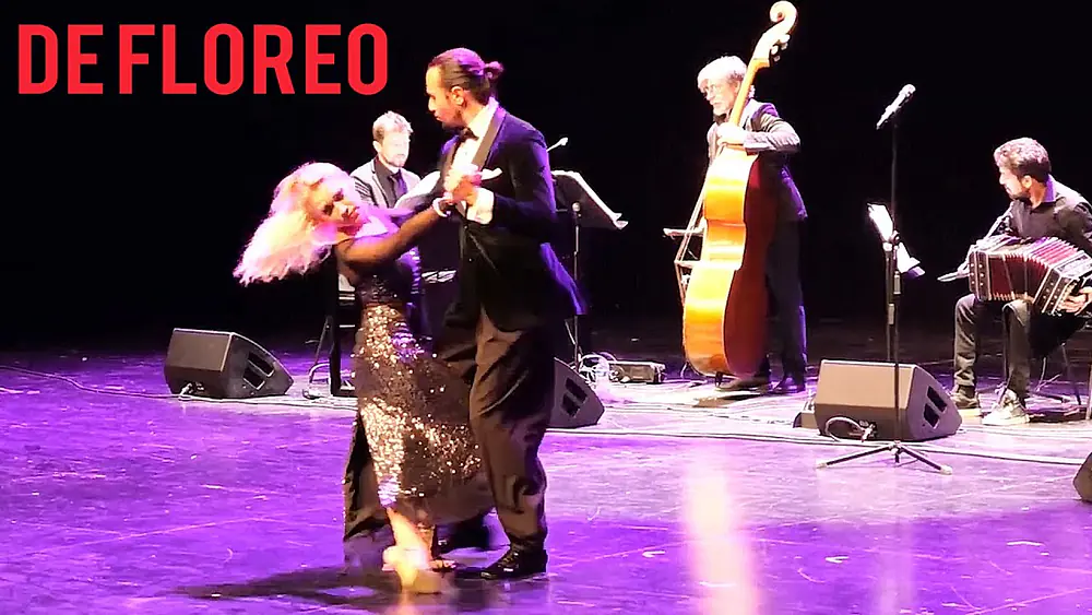 Video thumbnail for Tango Bardo - De floreo - bailan Giampiero Cantone y Julia Osina