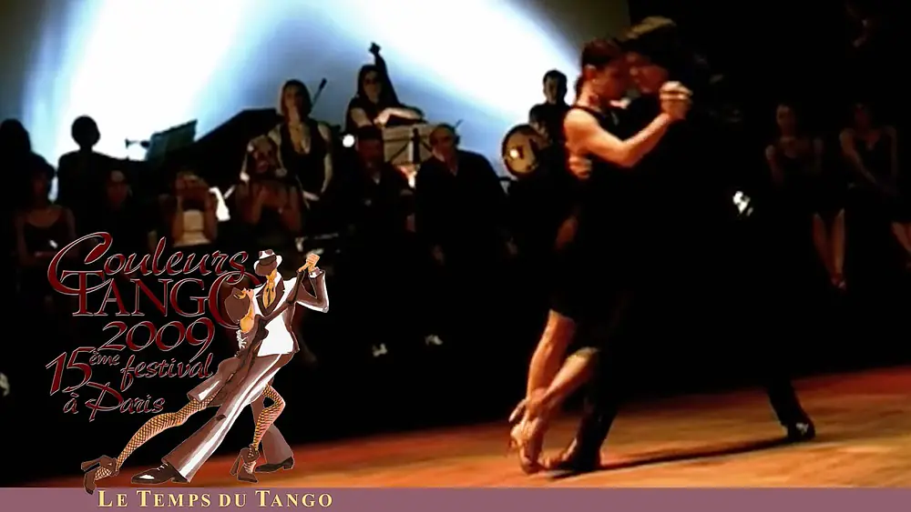 Video thumbnail for Alejandra Hobert et Adrian Veredice - Duo de Amor - Couleurs Tango 2009 - Le Temps du Tango