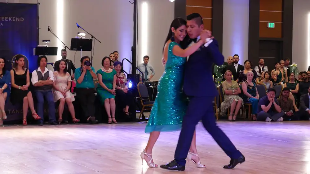 Video thumbnail for Maria Ines Bogado and Jorge Lopez at Nora's Tango Week 2017 July 2