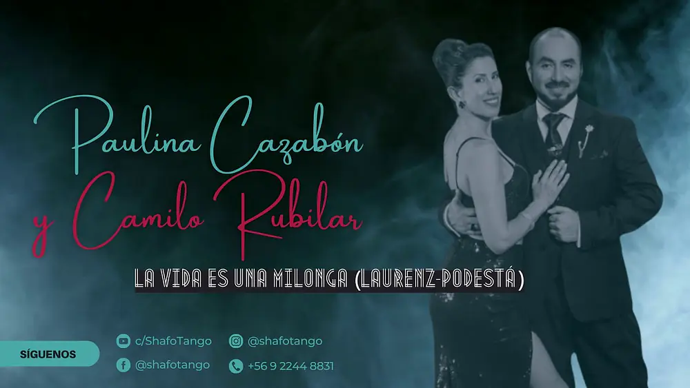 Video thumbnail for Show de los Campeones nacionales de tango pista, Chile 2024: Paulina Cazabón y Camilo Rubilar [3-4]