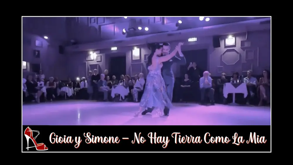 Video thumbnail for Gioia Abballe y Simone Facchini 4/4 - No Hay Tierra Como La Mia (milonga)  - Salón Cáldin (Firenze)