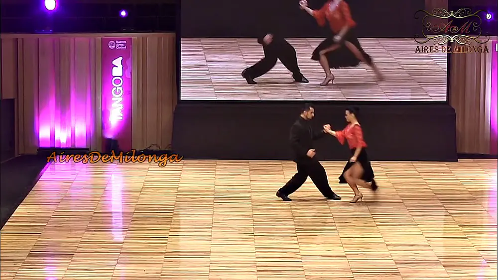 Video thumbnail for Semifinal Escenario, Mundial de Tango 2019  Diogo de Carvalho y Laia Barrera