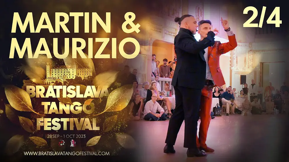 Video thumbnail for Martín Maldonado & Maurizio Ghella @Bratislava Tango Festival 2023  2/4 - En Tu Pelo, Luciana Jury