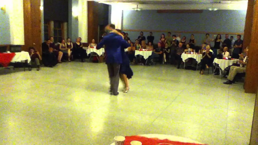 Video thumbnail for Jonny Lambert y Virginia Vasconi - Milonga Performance Ann Arbor Michigan 7-20-2014