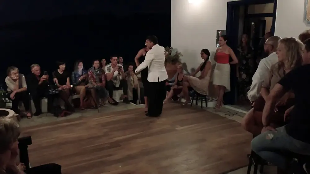 Video thumbnail for Yuliana Basmajyan & Octavio Fernandez performing in Milos, Greece