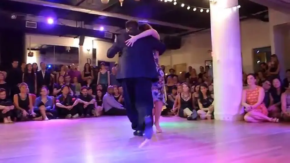 Video thumbnail for Mariano "Chicho" Frumboli & Juana Sepulveda performing in NYC, January 2016