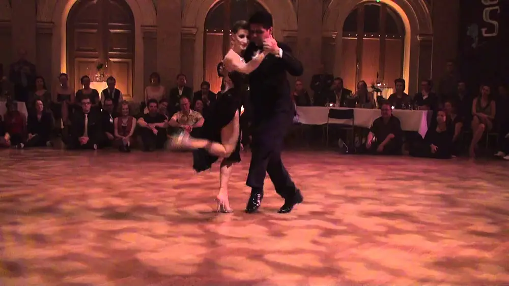 Video thumbnail for Sebastian Arce & Mariana Montes, Frostbite tango 2012, milonga 1