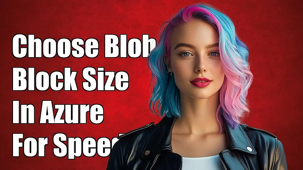 Video thumbnail of How to Choose the Right Blob Block Size in Azure for Optimal Performance