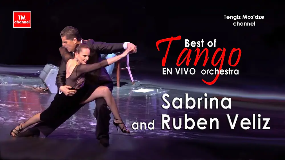 Video thumbnail for Tango "Mi Dolor". Dance Sabrina and Ruben Veliz with “TANGO EN VIVO” orchestra. Танго "Моя боль".