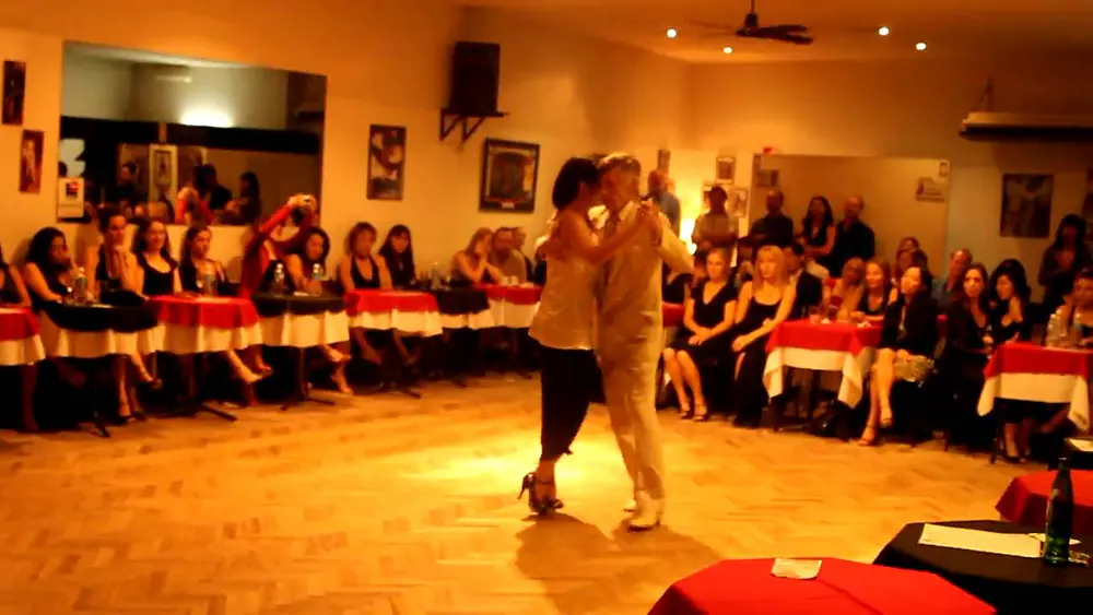 Video thumbnail for El Flaco Dani & Natalia Yost dance a Milonga at Cachirulo 21 August 2010.