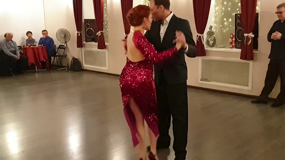 Video thumbnail for Nikita Gerdt(Germany) & Karina "Lilu" Dovbush @ Milonga "El Salon" 3/4