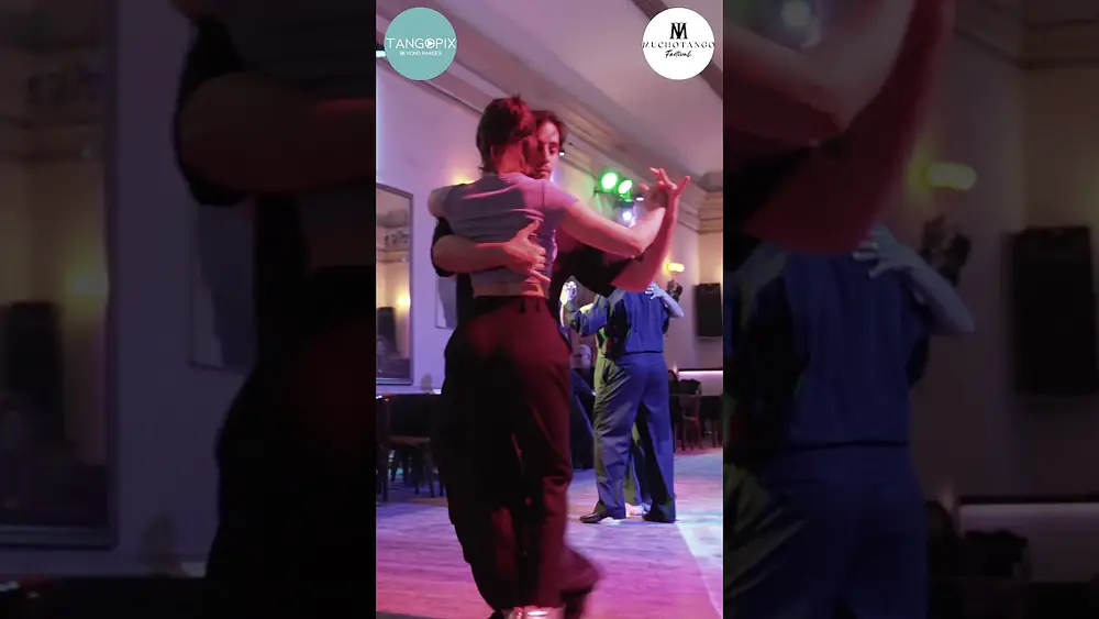 Video thumbnail for MUCHO TANGO FESTIVAL '24 - Juan Malizia & a lucky tanguera sharing some steps of vals...