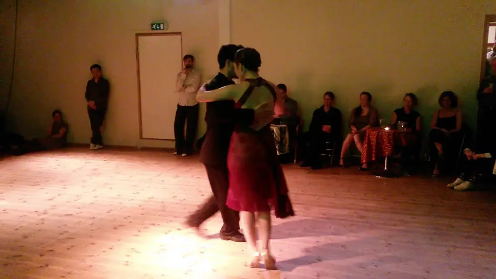 Video thumbnail for Ines Muzzopappa and Dante Sanchez Oslo Tango nr 2 milonga